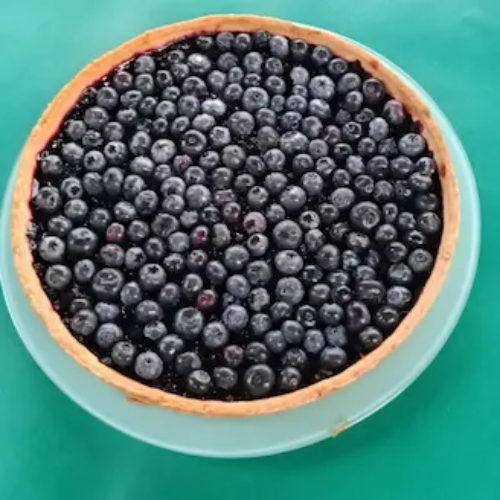 tarte a la myrtille sauvage